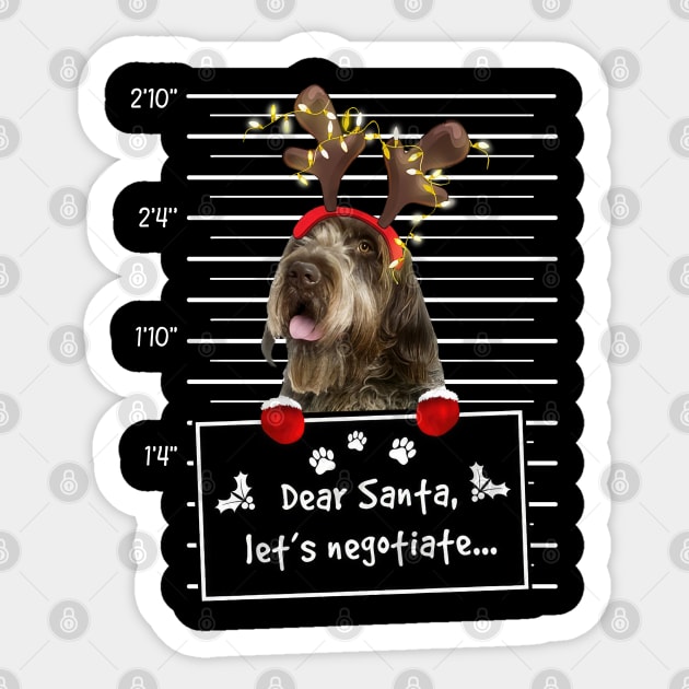 Wirehaired Pointing Griffon Dear Santa Let s Negotiate Dear